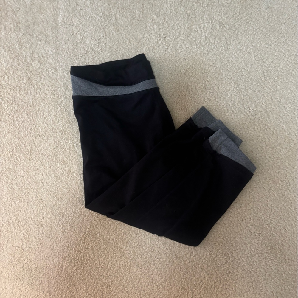 Champion Black and Gray Leggings for Active Comfort